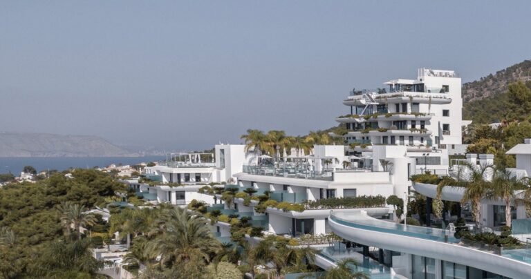 Exterior of SHA Spain overlooking the Mediterranean